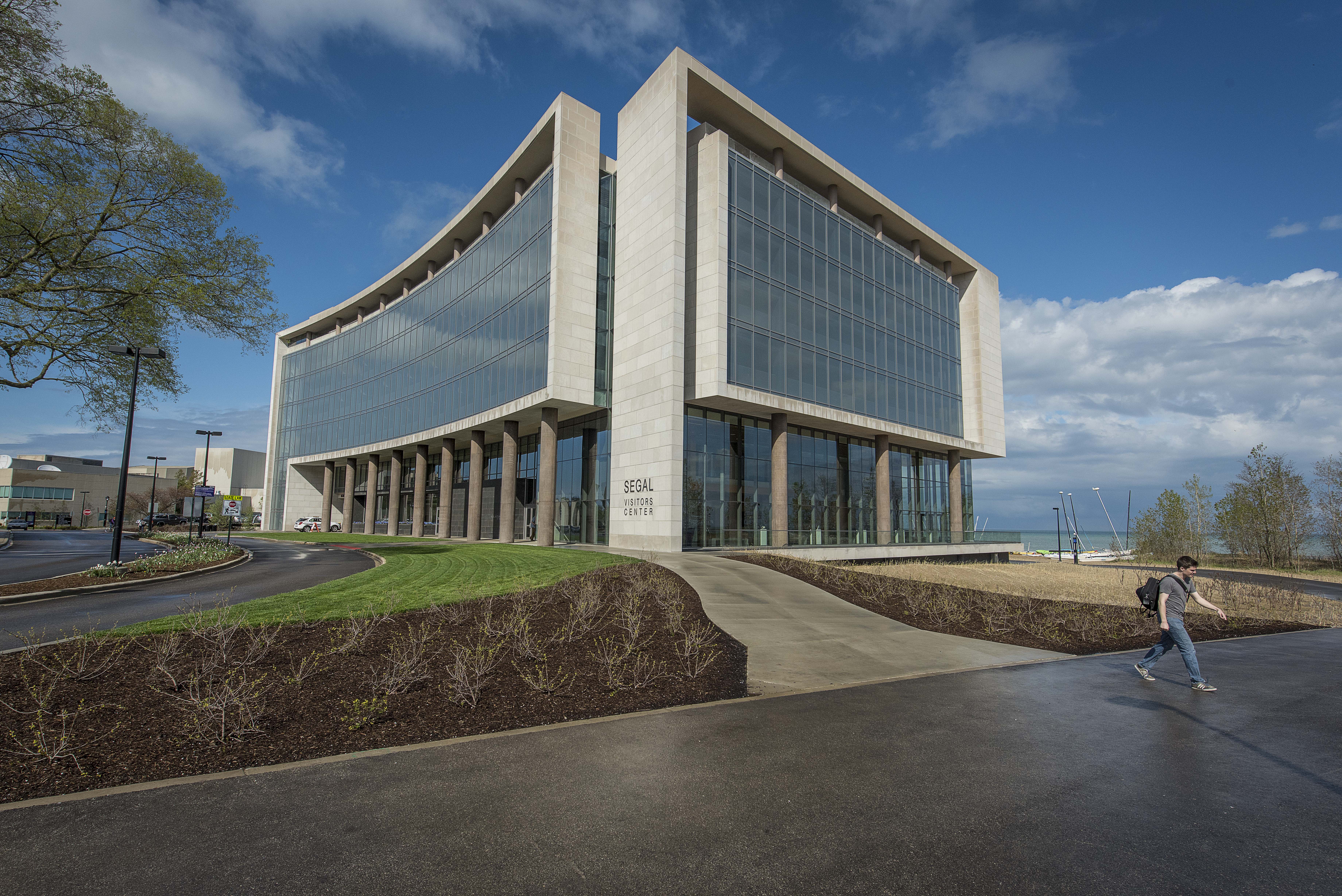 Segal Visitor's Center Building at Northwestern University's Evanston Campus 